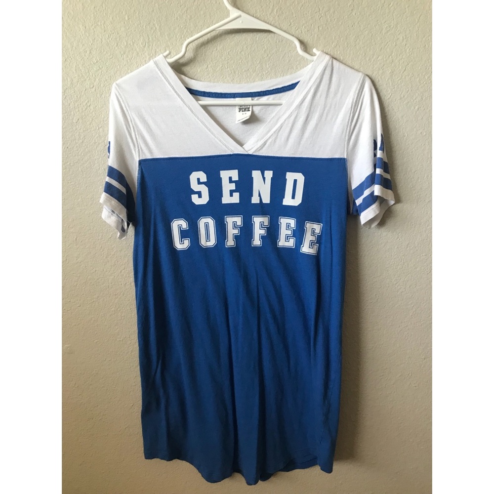 Victoria’s Secret PINK Send Coffee Sleepshirt